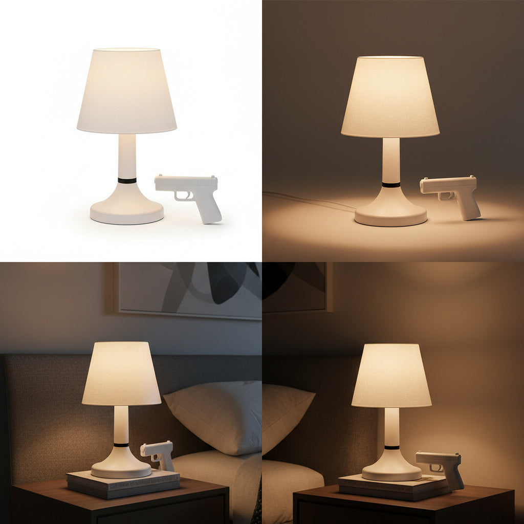 Gunlamp™ – Statement-Tischleuchte