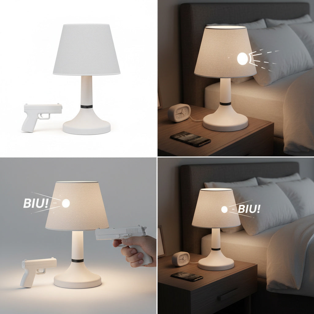 Gunlamp™ – Statement-Tischleuchte