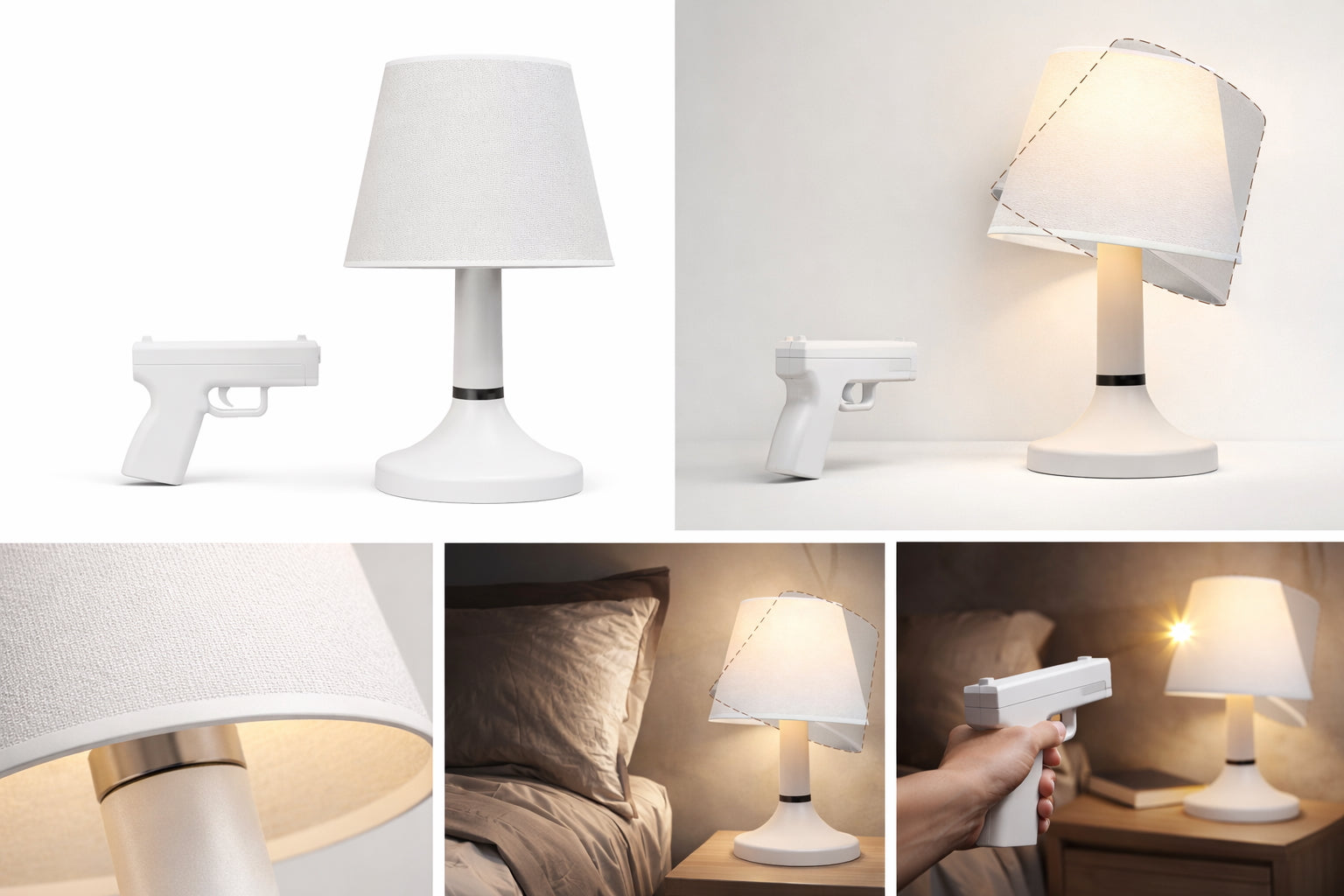 Gunlamp™ – Statement-Tischleuchte