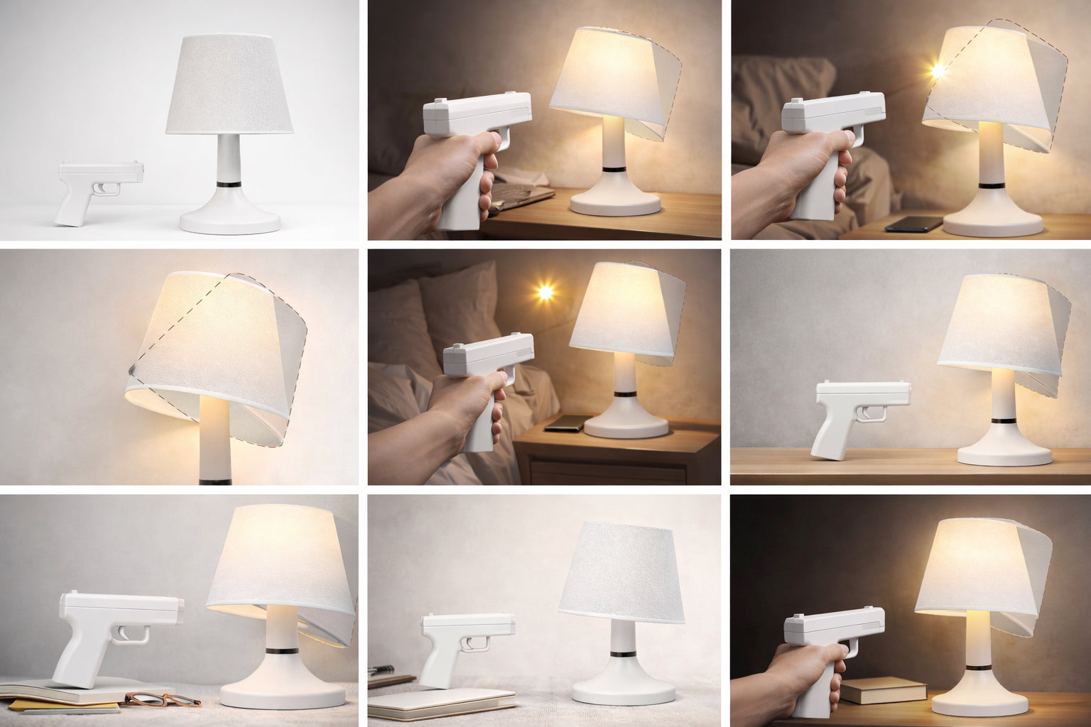 Gunlamp™ – Statement-Tischleuchte