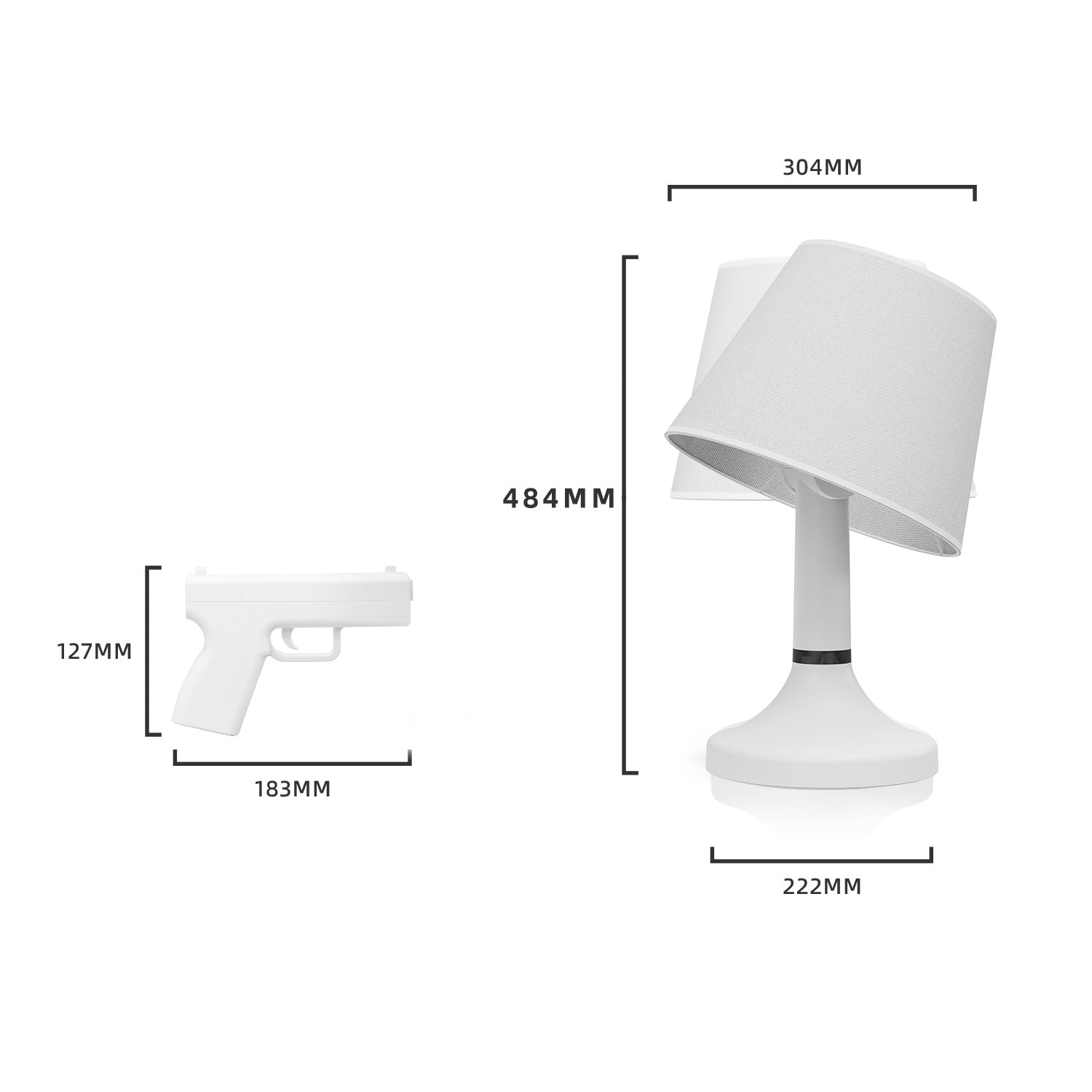 Gunlamp™ – Statement-Tischleuchte